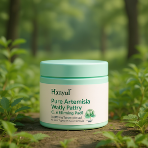 Hanyul Pure Artemisia Watery Calming Pad 60P, Toallitas Calmantes para Todo Tipo de Piel, Fórmula K Beauty - Product Image 3