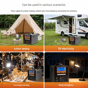 Estación de Energía Portátil LiFePO4 de 400W para Exteriores, Gran Capacidad, Almacenamiento de Energía de Respaldo Móvil para Emergencias, Modelo YT1101 - Product Image 3