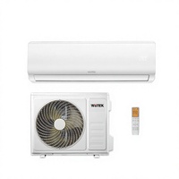 Climatiseur split à onduleur électrique à économie d'énergie 12000 BTU R32, déshumidificateur autonettoyant, refroidissement uniquement, usage domestique, classe A, télécommande