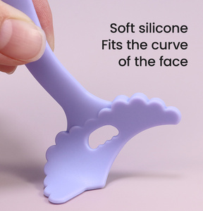 Plantillas de silicona para delineador de ojos y máscara de pestañas, personalizables de fábrica, y herramienta de maquillaje de silicona reutilizable. - Product Image 2