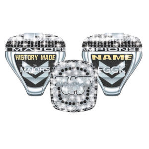 Champions Souvenir Anillos de fútbol personalizados para jóvenes - Product Image 4