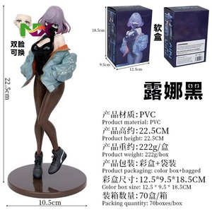 Figura de Diseño Luna Astrum, Zapatillas Deportivas, Máscara con Abertura Alta, Modelo de Estatua de Anime, Artículo Coleccionable, Pedido al por Mayor - Product Image 4