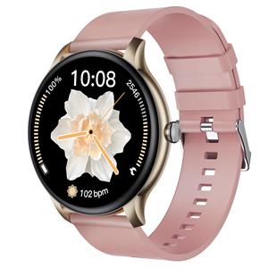 Montre connectée multisports avec écran AMOLED, surveillance de la fréquence cardiaque et suivi de la santé pour femmes, compatible avec iPhone et <span class=keywords><strong>Samsung</strong></span>, disponible sur Alibaba. - Product Image 3