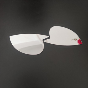 Miroir décoratif en PETG en forme de cœur, <span class=keywords><strong>incassable</strong></span>, pour mur <span class=keywords><strong>et</strong></span> coiffeuse - Product Image 1