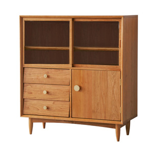 Solid Wood <b>Sideboard</b> 900mm High <b>Storage</b> Cabinet For Dining Room Versatile Use - Product Image 3
