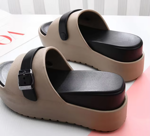 Zapatilla de mujer <span class=keywords><strong>Vogue</strong></span>, cómoda, gruesa, antideslizante, impermeable, con aumento de altura - Product Image 4