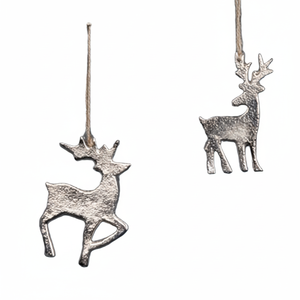 Adornos creativos de Reno colgantes de Metal, adornos de Navidad, accesorios colgantes de árbol de vacaciones, decoración festiva para el hogar, regalo de fiesta - Product Image 1
