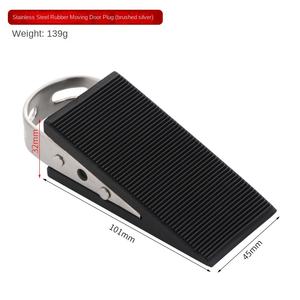 Cuneo per porta antivento in gomma anticollisione senza foro in acciaio inossidabile 304 - Product Image 6