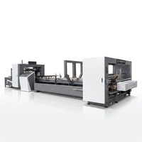 Plieuse-colleuse automatique haute vitesse pour la fabrication de boîtes en carton ondulé