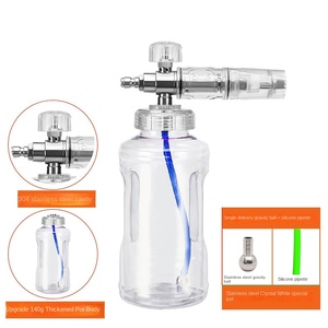 Súng phun bọt cho máy rửa áp lực, súng phun bọt làm sạch tuyết cho rửa xe, bộ lọc bằng thép không gỉ - Product Image 6