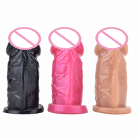 FRRK Nouveau style de cage de chasteté urétrale inversée avec 3.54 pouces de tête de gode négatif adulte SM pénis Plug Bondage Sex Toys