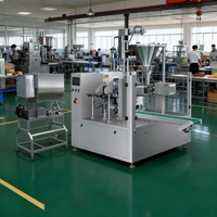 Machine d'emballage de sachets pré-faits pour aliments, sucre, sel, thé en poudre, légumes, sachets sous vide, sachets rotatifs pour conserves, sachets pré-faits