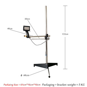 Kelier soporte para de mano impresora de inyección de tinta de Metal con cinta transportadora fecha codificador - Product Image 3
