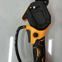 Mini tronçonneuse sans fil, tronçonneuse électrique au lithium portable pour la coupe des branches d'arbres de jardin, l'élagage du bois