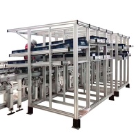 Cadre de led en alliage d'aluminium extrusion pour machine routeur CNC, profil tslot, 4040, vente en gros, 9 pièces