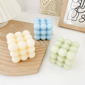 Petit cube magique en diamant, <span class=keywords><strong>bougie</strong></span> <span class=keywords><strong>d</strong></span>'encens géométrique, vente en gros, Offre Spéciale - Product Image 2