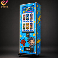 Distributeur de cartes Pokémon personnalisé avec écran tactile 32 pouces pour petites entreprises, contrôle cloud et apparence sur mesure