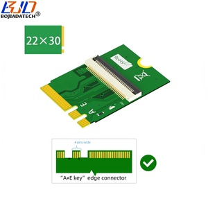 Nhà Máy Bán Buôn Pci-E 8X Khe Cắm + Cổng 2.0 USB Để Ngff M.2 Key A + E Giao Diện Adapter Riser Thẻ Từ Pad Với Fpc Cáp - Product Image 3