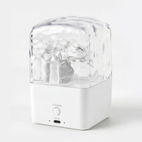 Nouveau projecteur d'ondulations aquatiques, haut-parleur rotatif, lampe d'ambiance RGB, caisson de basses HiFi, haut-parleur sans fil pour cadeau