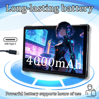Tablet Baru YPORANGE 10.1" 2-in-1 Octa Core MTK Android 12 1280x800 IPS 3GB RAM 64GB ROM WiFi 5G USB-C Keyboard Bisnis