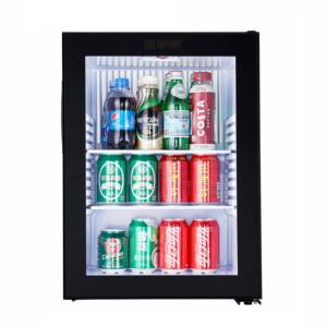 Mini <span class=keywords><strong>bar</strong></span> à boissons, porte en verre professionnelle, réfrigérateur d'hôtel à basse température - Product Image 2