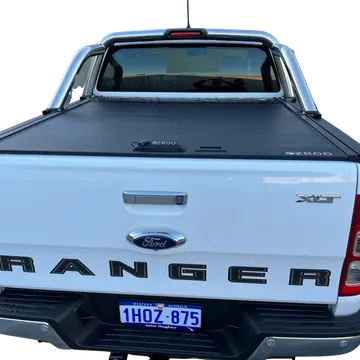 Cama del camión retráctil cubierta TONNEAU para FORD RANGER (2011-2022) PX PXII PXIII con cerradura de UTE cubierta de la bandeja