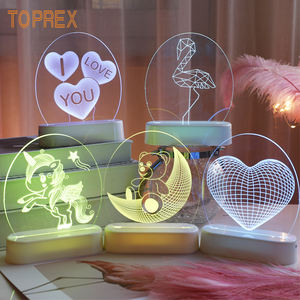 2024 idées de cadeaux saint valentin souvenirs de mariage pour les invités centres de mariage led veilleuse pour <span class=keywords><strong>d</strong></span>écorations de table - Product Image 4