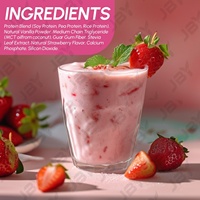 Poudre de shake minceur JBY 400g pour adultes, complément alimentaire, produits de beauté, végétalien, sans gluten, gestion de l'énergie