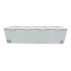 Congélateur coffre commercial <span class=keywords><strong>de</strong></span> grande capacité à <span class=keywords><strong>4</strong></span> portes Offre Spéciale en usine Congélateur à domicile avec panier pour crème glacée - Product Image 3