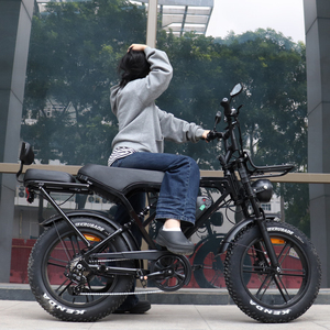 Bicicleta Eléctrica VOMO X80PRO C80 sin Escobillas, Fatbike Urbana de 20 Pulgadas, 250W, 48V, Bicicleta Eléctrica Urbana Especializada, Batería para Bicicleta Eléctrica Urbana, Bicicleta Eléctrica Urbana Verde - Product Image 3