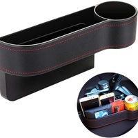 Porte-gobelets et boîte de rangement pour boissons de luxe PP pour voiture avec 4 à 7 compartiments pour le côté du siège
