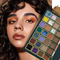 Palette de fards à paupières de luxe de haute qualité, haute pigmentation, longue tenue, 35 couleurs, paillettes, brillance, mat, maquillage des yeux, fards à paupières vegan