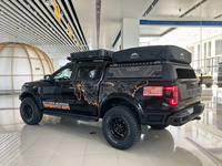 Couvre-corps semi-hauteur rigide en alliage d'aluminium à trois plis, étanche et verrouillable (pour pick-ups Isuzu Changan Navara NP300) – Ajustement universel