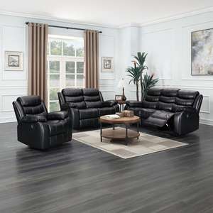 नए डिजाइनर सोफे सेट कपड़े आरामदायक रहने वाले कमरे होटल सेशनल बेंच कुशन सेशनल रिक्लियर सोफा सेट विला 6002 के लिए सेट - Product Image 5