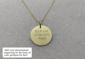 316 <span class=keywords><strong>L</strong></span> Acier Inoxydable Personnalisé Nature Bijoux Dainty Moon Phases Charme Montagne <span class=keywords><strong>Lune</strong></span> <span class=keywords><strong>Collier</strong></span> - Product Image 3