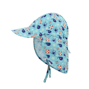 Baby Sun Hat Neck Protector Upf 50 Breathable Fisherman Hat For Boys Beach Sun Protection - Product Image 3