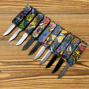 Navaja Plegable para Exteriores, Navaja Multifuncional Portátil para Senderismo, Camping, Pesca y Montañismo, para Cortar, Tallar y Cortar Cuerdas - Product Image 2