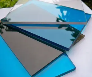Пластиковые строительные материалы 4 мм, 5 мм, 6 мм, прозрачные поликарбонатные листы