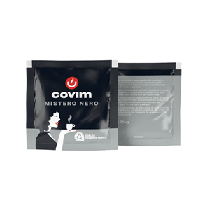 Cialde di Caffè Covim Mistero Nero Miscela 50 Capsule [0,11/capsula] per Macchina da Caffè - Product Image 1
