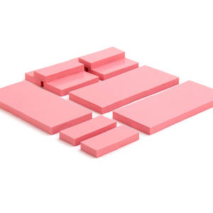 แผ่นยางซิลิโคนกันความร้อนแผ่นปิดช่องว่างปราศจากสื่อนำไฟฟ้าแผ่นระบายความร้อนสำหรับแล็ปท็อป GPU - Product Image 1