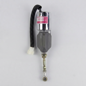 Vanne solénoïde d'extinction de flamme 24V 6108-1115030 pour excavatrice YC85 YC135 - Product Image 1