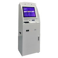 Contador de monedas Cajero automático Quiosco de canje Quioscos de pago en efectivo Servicio de auto pago Pedido Máquina de quiosco de pago de autoservicio