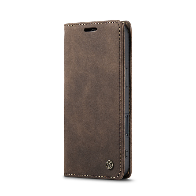 Magnetic Flip Leather Case with Card Slots for iPhone 16/16 Promax, for Galaxy A35/A55/A54 Stand PU Wallet case Pouch Bag