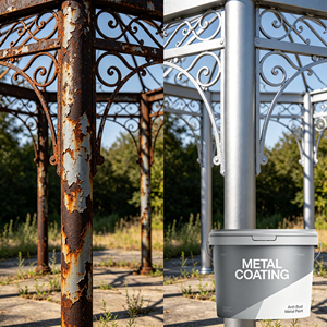 No Sanding Anti Rust Metal <strong>Paint</strong> for Steel Iron Outdoor Direct to Metal Coating Easy Application - Product Image 3