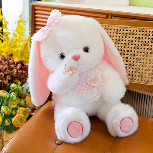 Tinh tế mới bướm thỏ đồ chơi sang trọng mềm mại thoải mái làm bằng cotton hữu cơ. cho trẻ em món quà hoàn hảo cho gia đình bạn bè - Product Image 3