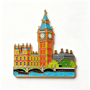 Customized Premium Hard Enamel Metal Fridge Magnets Durable 3D Refrigerator Magnet Personalized Souvenir Magnet for Home Decor - Product Image 3