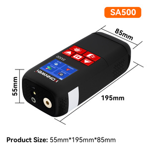 Compresseur d'air haute qualité KONNWEI 6L pour voiture, moto et vélo SA500 12V avec écran couleur et booster de batterie / démarreur de secours - Product Image 1