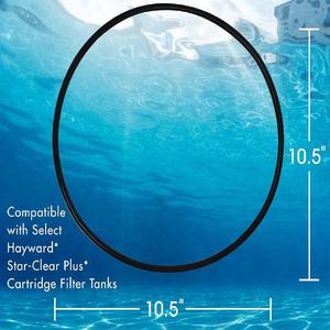 อะไหล่โอริงพลาสติกสีดำ CX900F YJ สำหรับเปลี่ยนไส้กรอง <span class=keywords><strong>Hayward</strong></span> สำหรับสระว่ายน้ำ - Product Image 2