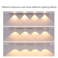 40cm Led Motion Sensor Cabinet Light Led Wardrobe Closet Light Kitchen Bedroom Motion Sensor Under Cabinet Lighting Dropship