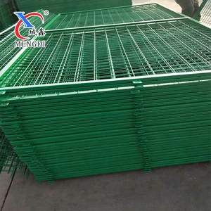 PVC tráng 3D dây lưới hàng rào thiết lập với bài 3D hàng rào kim loại tấm để bán - Product Image 4